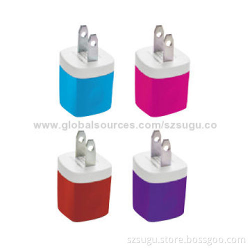 2014 Hot sale universal smartphone charger, 1A